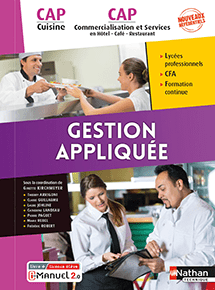 Gestion appliqu&eacute;e - CAP Cuisine et CSHCR