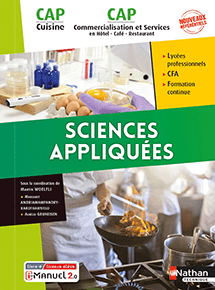 Sciences appliqu&eacute;es - CAP Cuisine et CAP Commercialisation et Services en HCR (Ed. 2021)