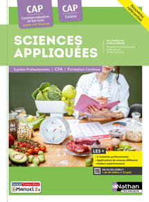 Sciences appliqu&eacute;es - CAP Cuisine et CAP CSHCR (Ed. 2024)